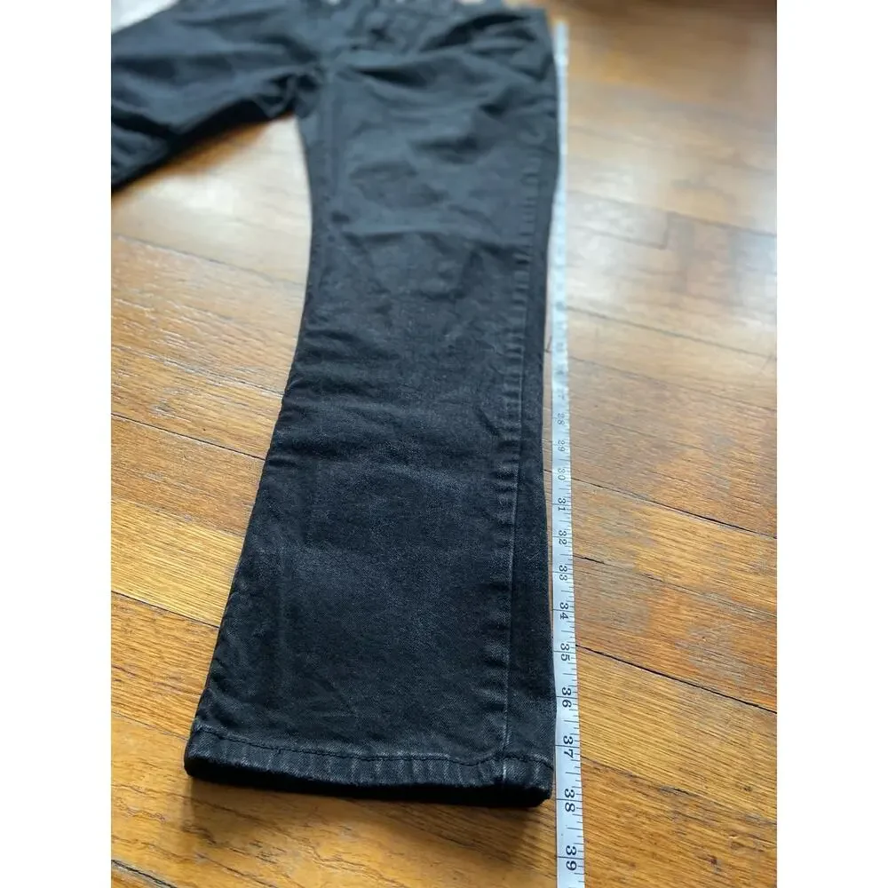 LEVI'S 541 Black Straight-Fit Flex Jeans Mens sz 32x30